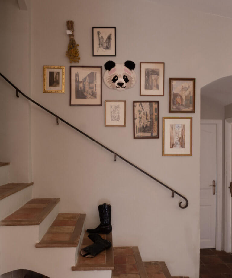 Plumpy Panda Head Rug